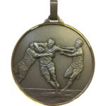 60mm Quality Rugby Medal