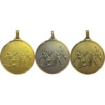 60mm Quality Cricket Medal