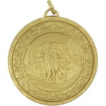 50mm Economy Laurel Wreath Fun Run Medal