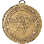 50mm Laurel Wreath Rugby Medal