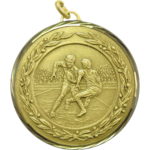 50mm Laurel Wreath Rugby Medal