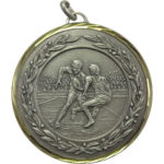 50mm Laurel Wreath Rugby Medal