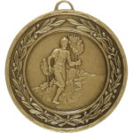 50mm Economy Laurel Wreath Cross Country Medal