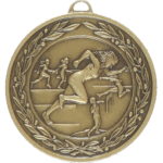 50mm Economy Laurel Wreath Female Athletics Medal