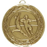 50mm Laurel Wreath Ladies Football Medal