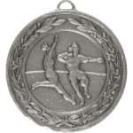 50mm Economy Laurel Wreath Female Football Medal