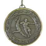 50mm Laurel Wreath Ladies Football Medal