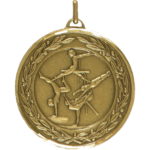 50mm Laurel Wreath Female Gymnastics Medal