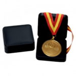 Black Medal Leatherette Case