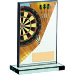 Colour Darts Glass Trophy