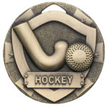 Hockey Stick & Ball Shield Medal