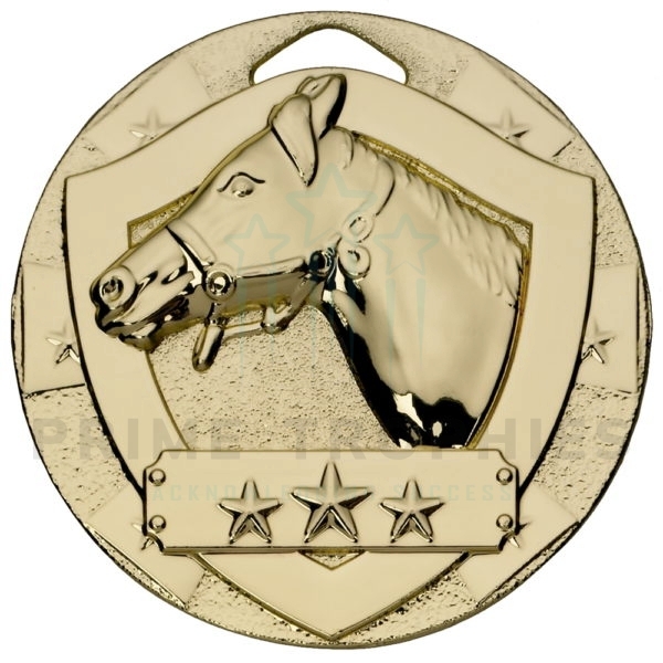 Horse Shield Medal