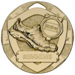 Running Shoes & Timer Shield Medal