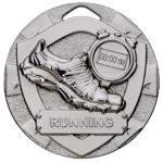 Running Shoes & Timer Shield Medal