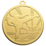 Martial Arts Kick Medal