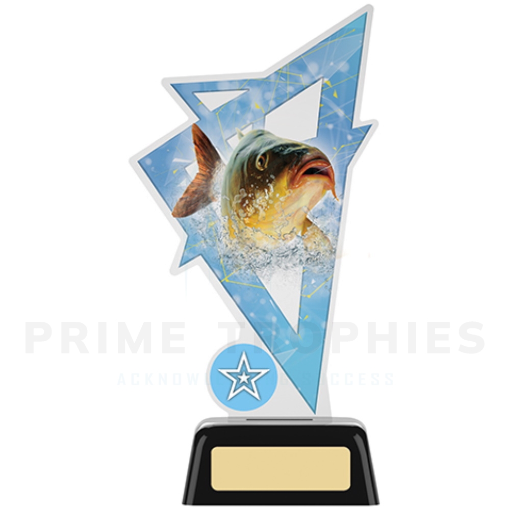 Fishing Acrylic Trophy