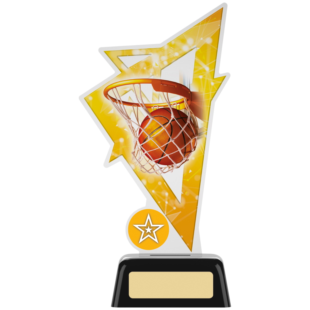 Basketball Acrylic Trophy