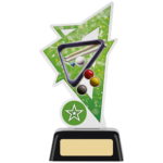 Snooker & Pool Acrylic Trophy