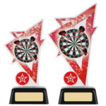 Darts Acrylic Trophy