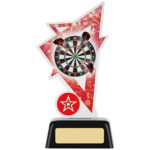 Darts Acrylic Trophy