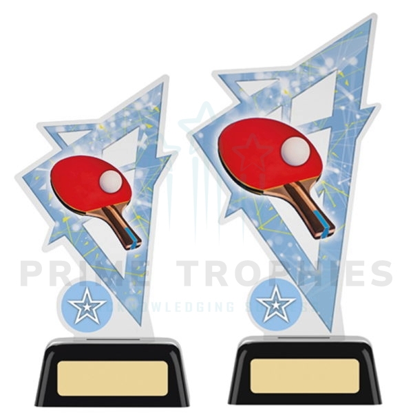Table Tennis Acrylic Trophy