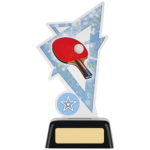 Table Tennis Acrylic Trophy