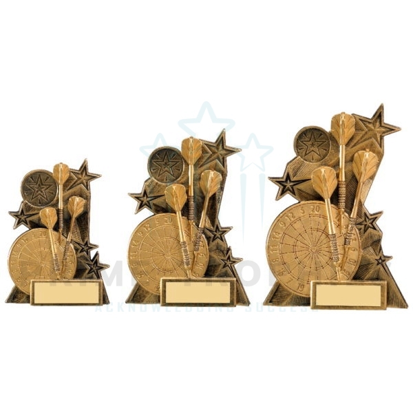 Shooting Star Stand Darts Trophy