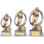 Oval Male Running Trophy