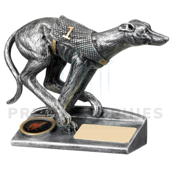 Silver Greyhound Racing Trophy