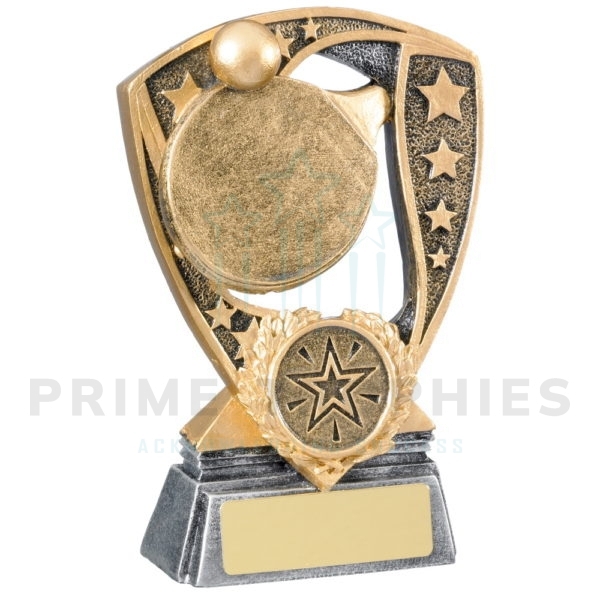 Table Tennis Stars Shield Trophy