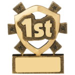 Mini Placement Shield Trophy