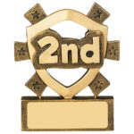 Mini Placement Shield Trophy