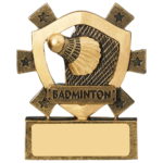 Mini Badminton Shield Trophy