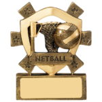 Mini Netball Shield Trophy