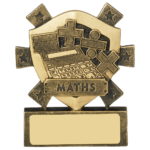 Mini Maths Shield Trophy