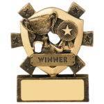 Mini Winner Shield Trophy