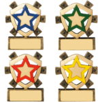 Mini House Colour Shield Trophy