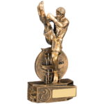 Golden Kicker Kickboxing Figure Trophy