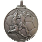 52mm Detailed Slide Tackle Football Medal