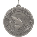 50mm Economy Laurel Wreath Referee Whistle Medal