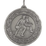 50mm Economy Laurel Wreath Basketball Medal