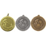 50mm Economy Laurel Wreath Sea Fishing Medal