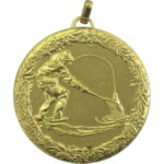 50mm Economy Laurel Wreath Sea Fishing Medal