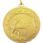 50mm Economy Laurel Wreath Table Tennis Medal