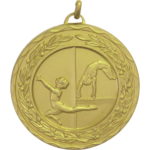 50mm Economy Laurel Wreath Gymnastics Medal