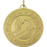 50mm Economy Laurel Wreath Ice Hockey Medal