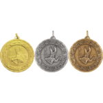 50mm Economy Laurel Wreath Judo Medal