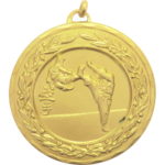 50mm Economy Laurel Wreath Martial Arts Medal