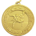 50mm Economy Laurel Wreath Karate Medal