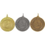 50mm Economy Laurel Wreath Swimming Medal